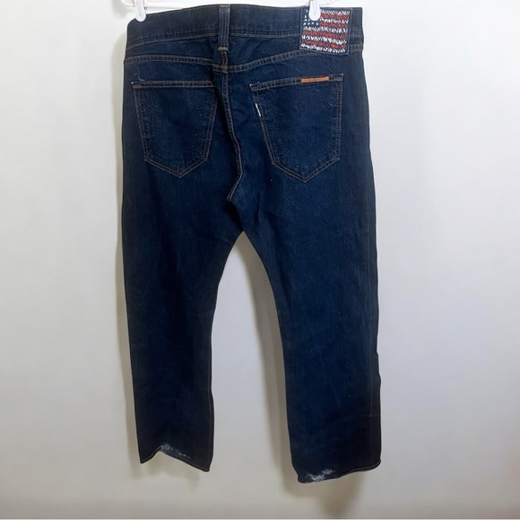 True Religion Men’s Dark Wash Bobby Phantom Blake Straight Jeans Size 38 - Picture 1 of 3